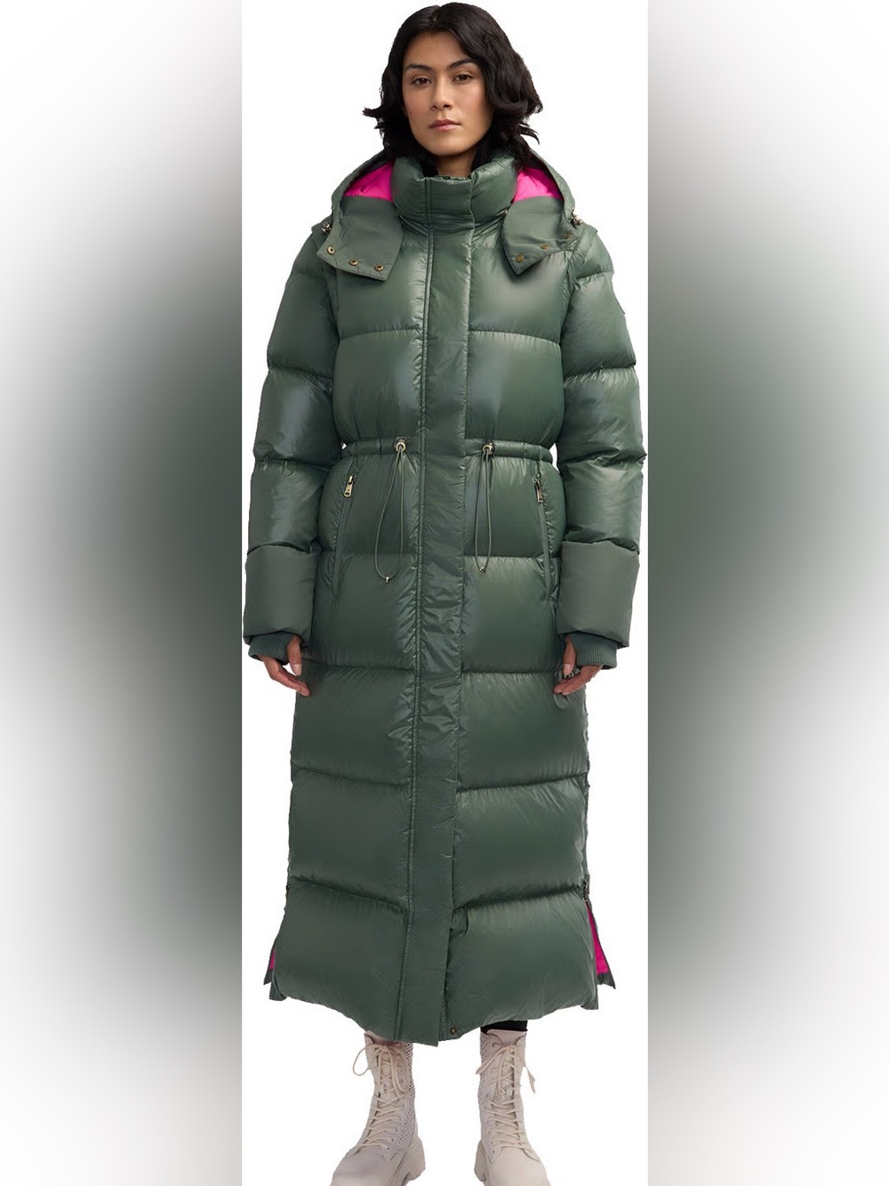 New Scotch & Soda Long Puffer Winter Jacket